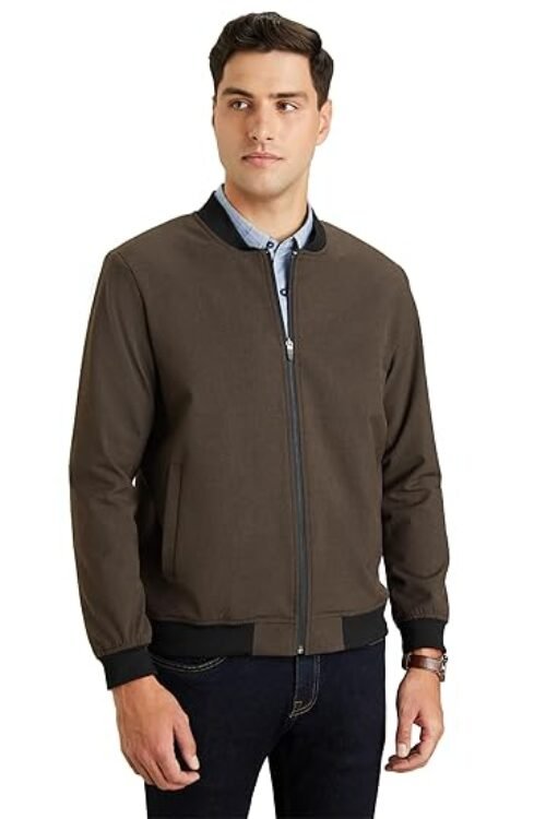 Symbol Premium Mens Smart Casual Fully Lined Mild Winter Jacket (Regular Fit)